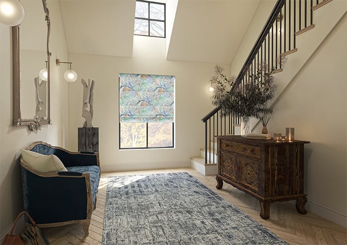 Los Angeles Velvet, Eden - Motorised Roman Blind - Image 6